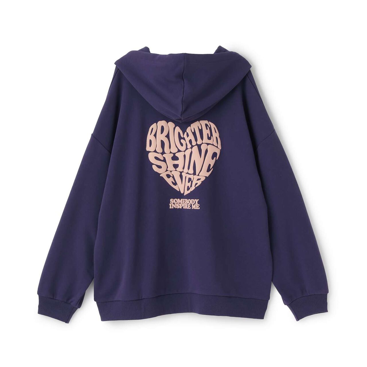 [Seconds Cute Top] LTXC Puffy Heart Loose Parka,Black, large image number 25