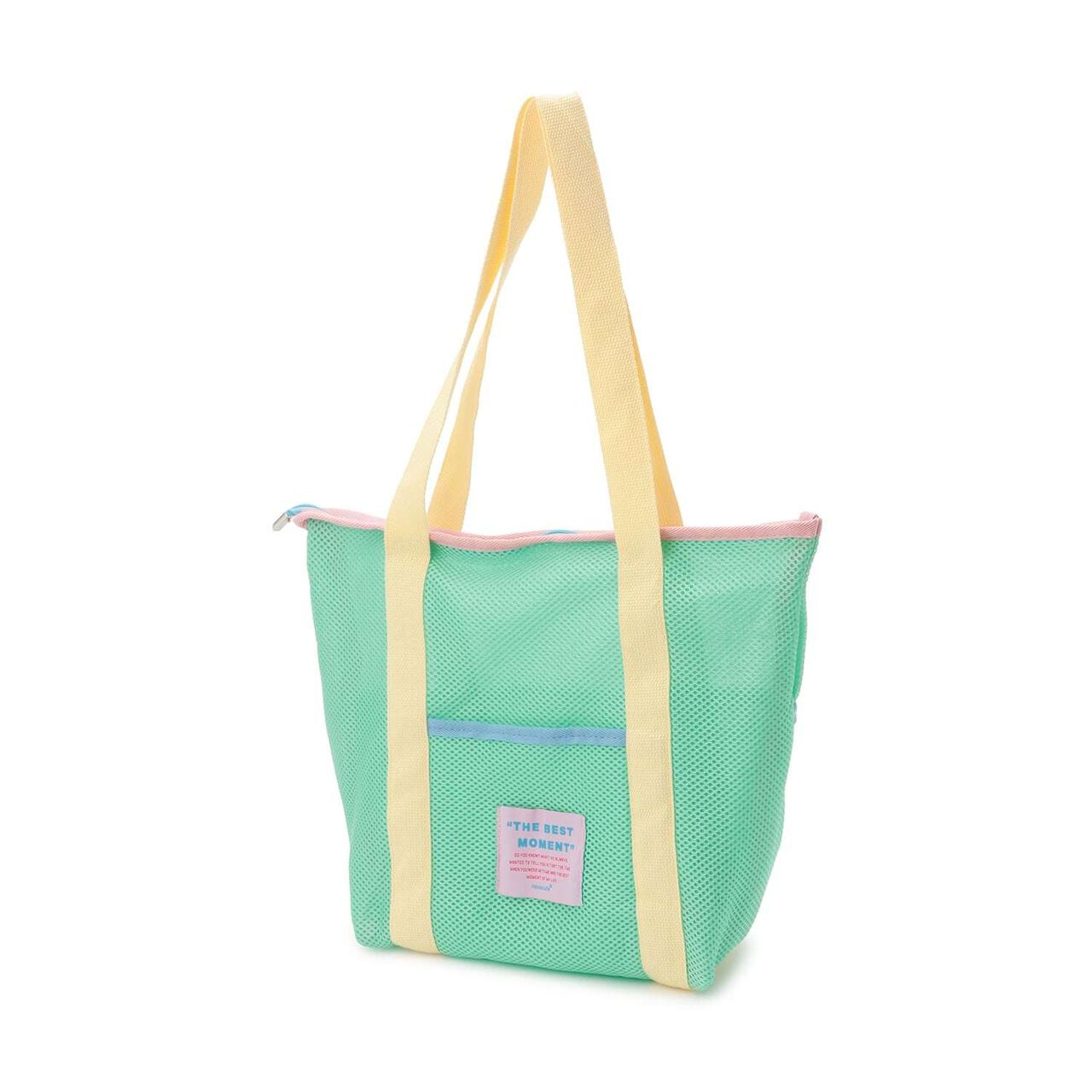 Mesh Colorful Tote Bag [Kids' Clothing] [Girls],Light green, large image number 2