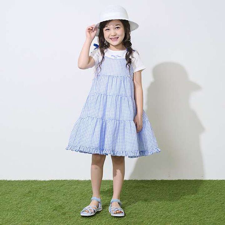 Cami Dress & Short Sleeve T-Shirt Set,Blue, medium image number 11