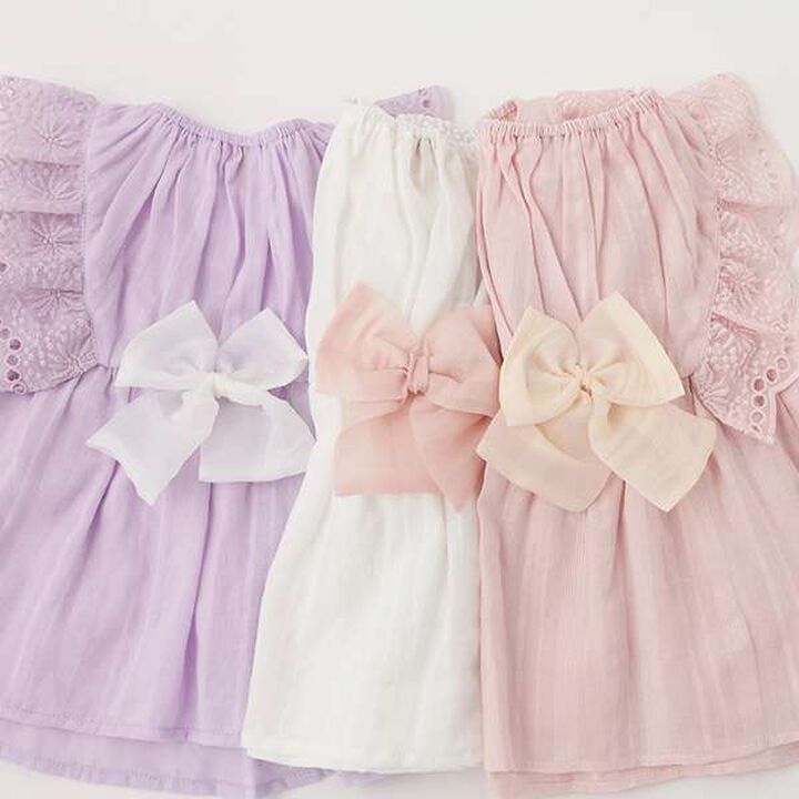 [Disney] Minnie Frill Tunic,Lavender, medium image number 14