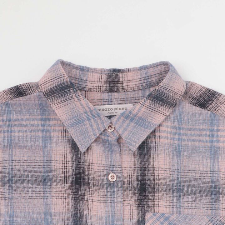 Shirt & Lace T-Shirt Set,Gray, medium image number 8