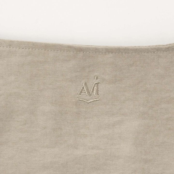 [AMI] Balloon Vest × Long Sleeve T-Shirt Set,Beige, medium image number 6