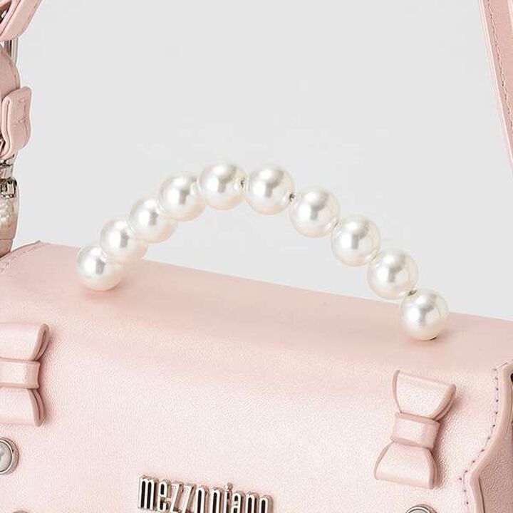 Pearl Handbag,Light pink, medium image number 3