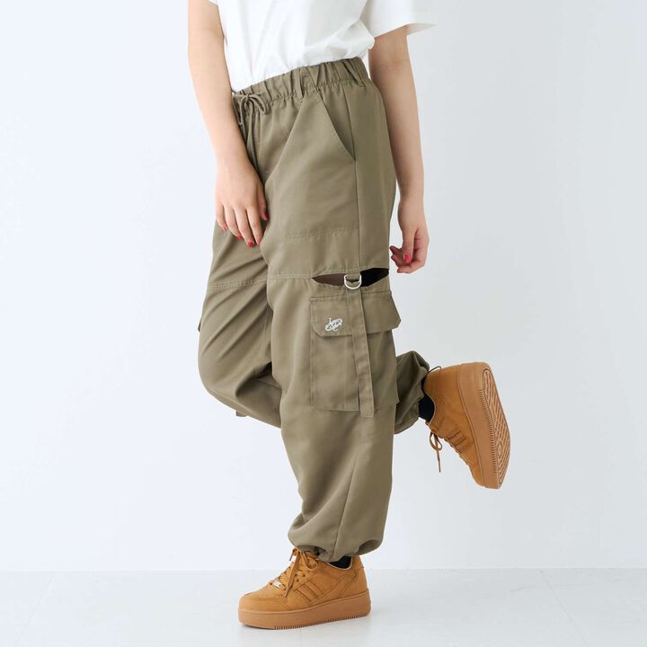 [LTXC / Quick-Dry Absorbent / Comfort] Slit Belt Cargo Pants,, medium