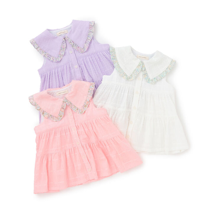 Liberty Frill Tunic,Lavender, medium image number 6