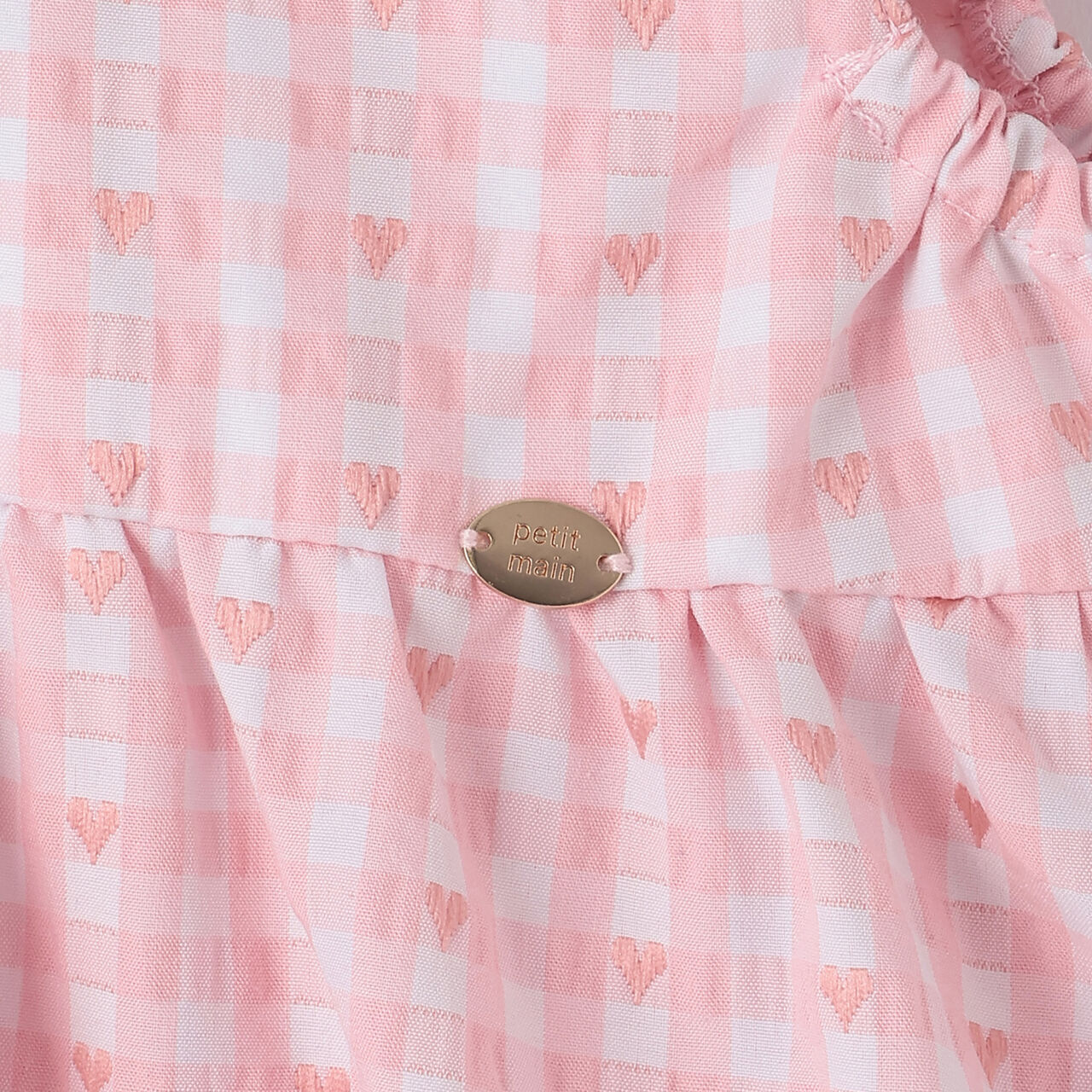 Heart Gingham Tunic,Red, large image number 8