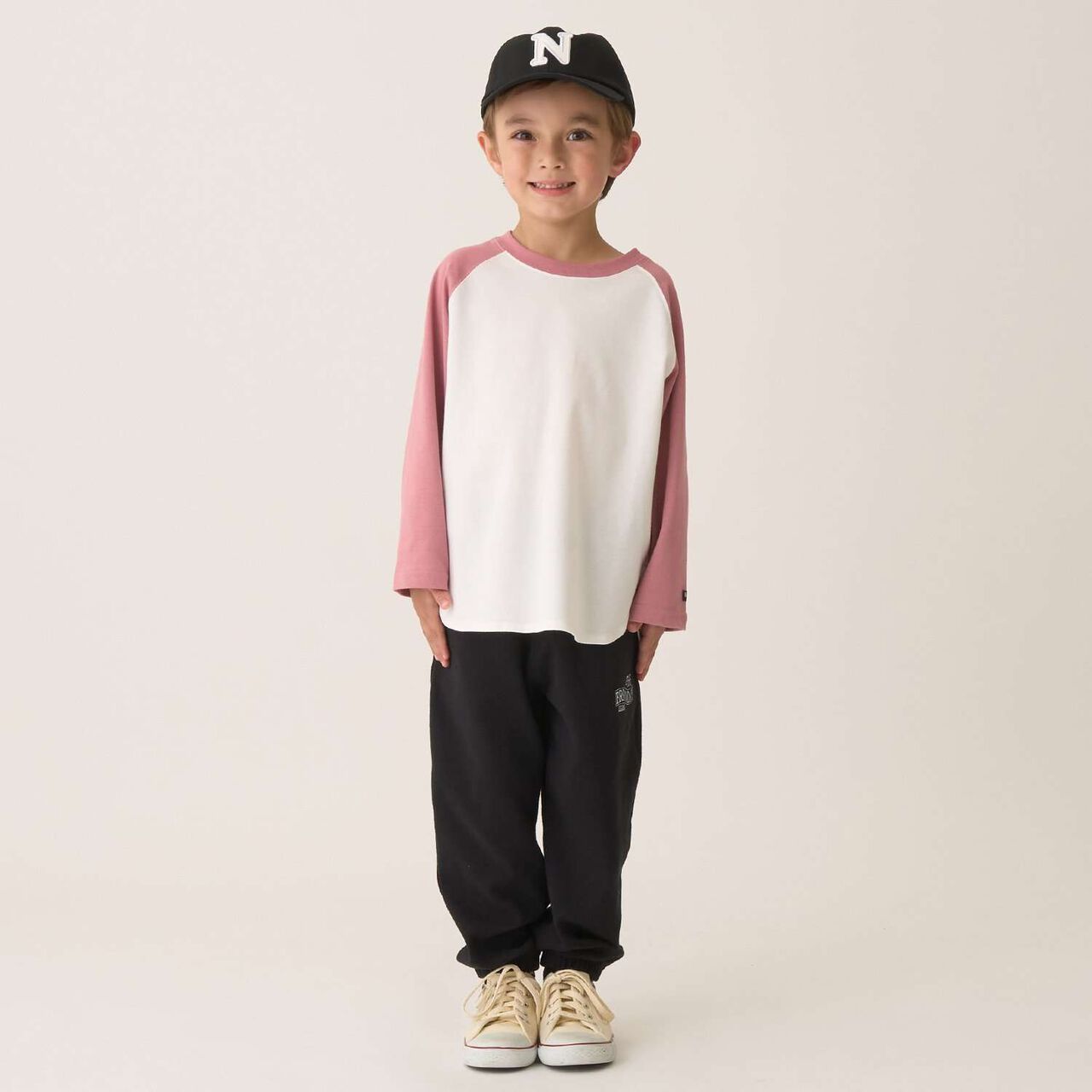 [Comfortable Jersey] Oversized Raglan T-Shirt,Charcoal gray, large image number 15