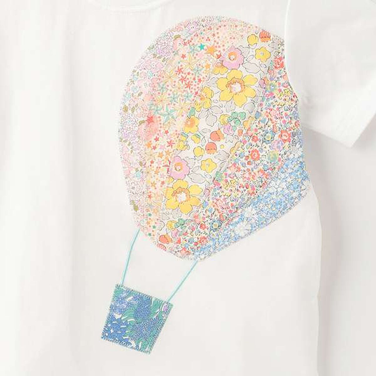 Liberty Balloon Short Sleeve T-Shirt,Lemon yellow, large image number 6