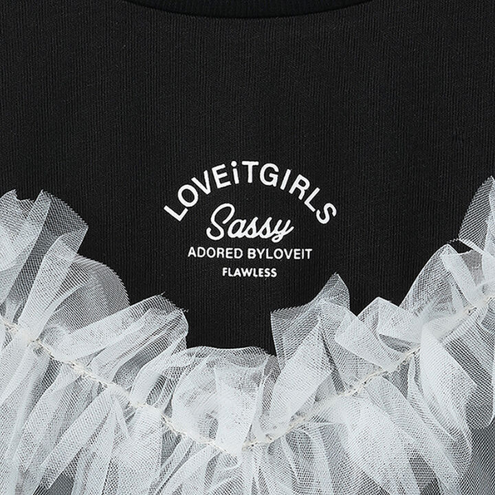 Cami T-Shirt,Black, medium image number 3