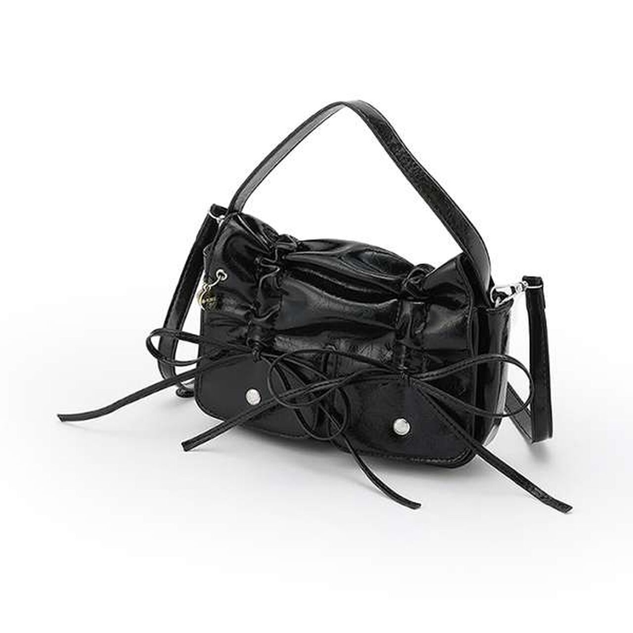 Ribbon Pocket 2 WAY Bag,Red, large image number 8