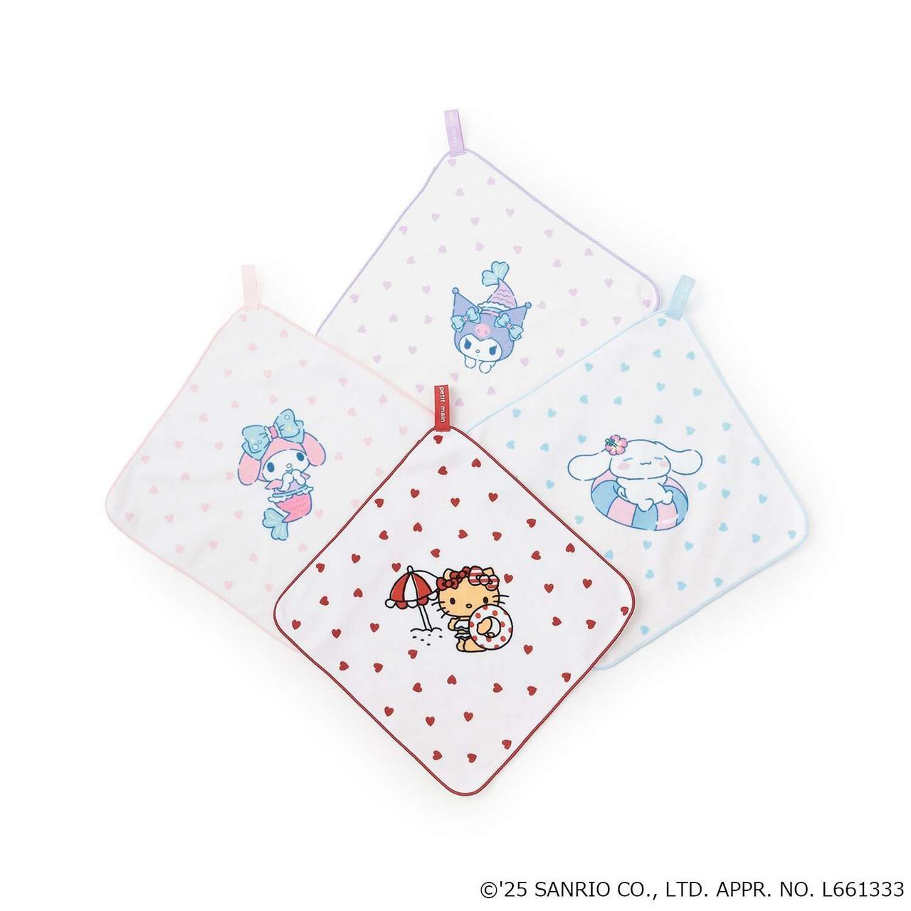 [Sanrio Characters] Loop Towel,Light pink, large image number 5