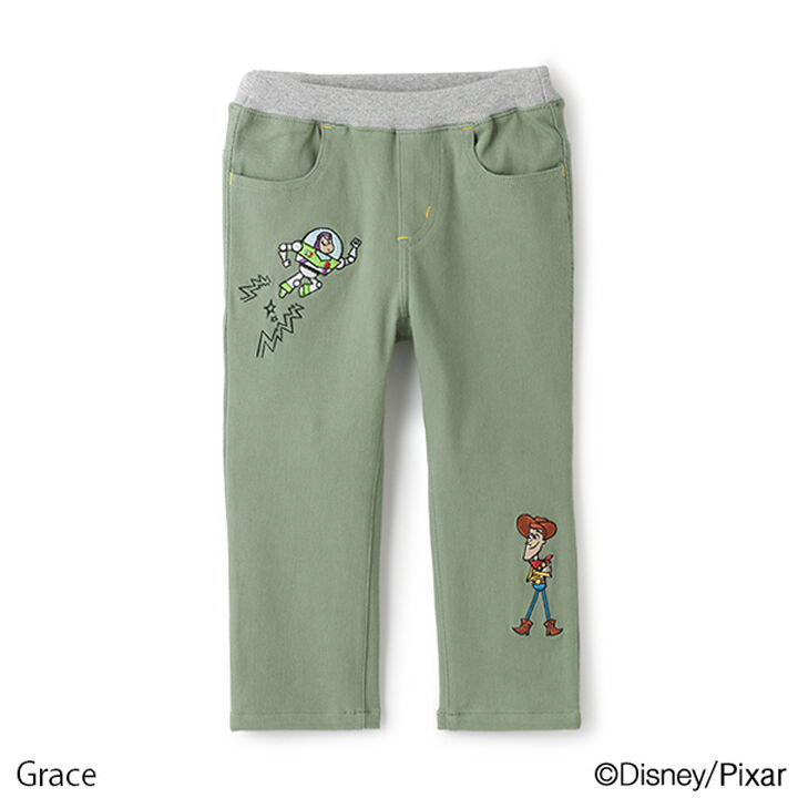 Toy Story Long-Length Straight Pants,Khaki, medium image number 0