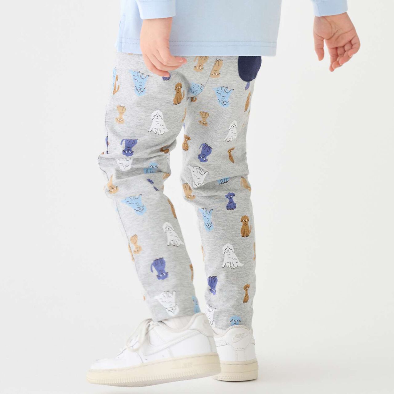 [Affordable] Boys 10-Length Leggings,Light green, large image number 1