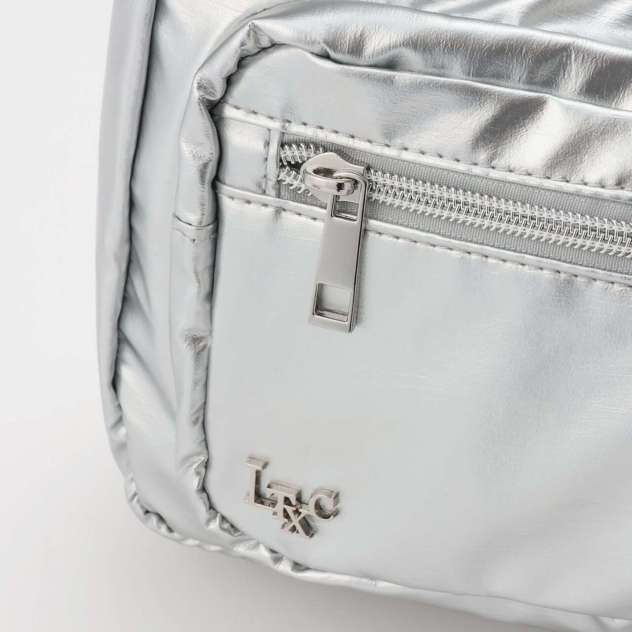 [LTXC] Front Pocket Buckle Shoulder Bag,Blue, large image number 3