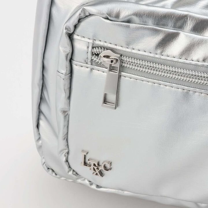 [LTXC] Front Pocket Buckle Shoulder Bag,Blue, medium image number 3
