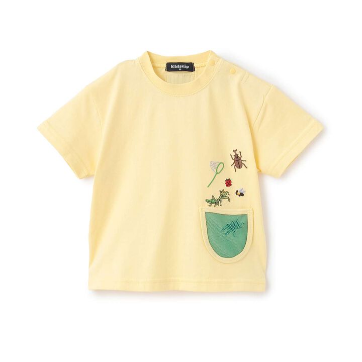 [Restock of Popular Item] Insect Pocket Short Sleeve T-Shirt,Cream, medium image number 0
