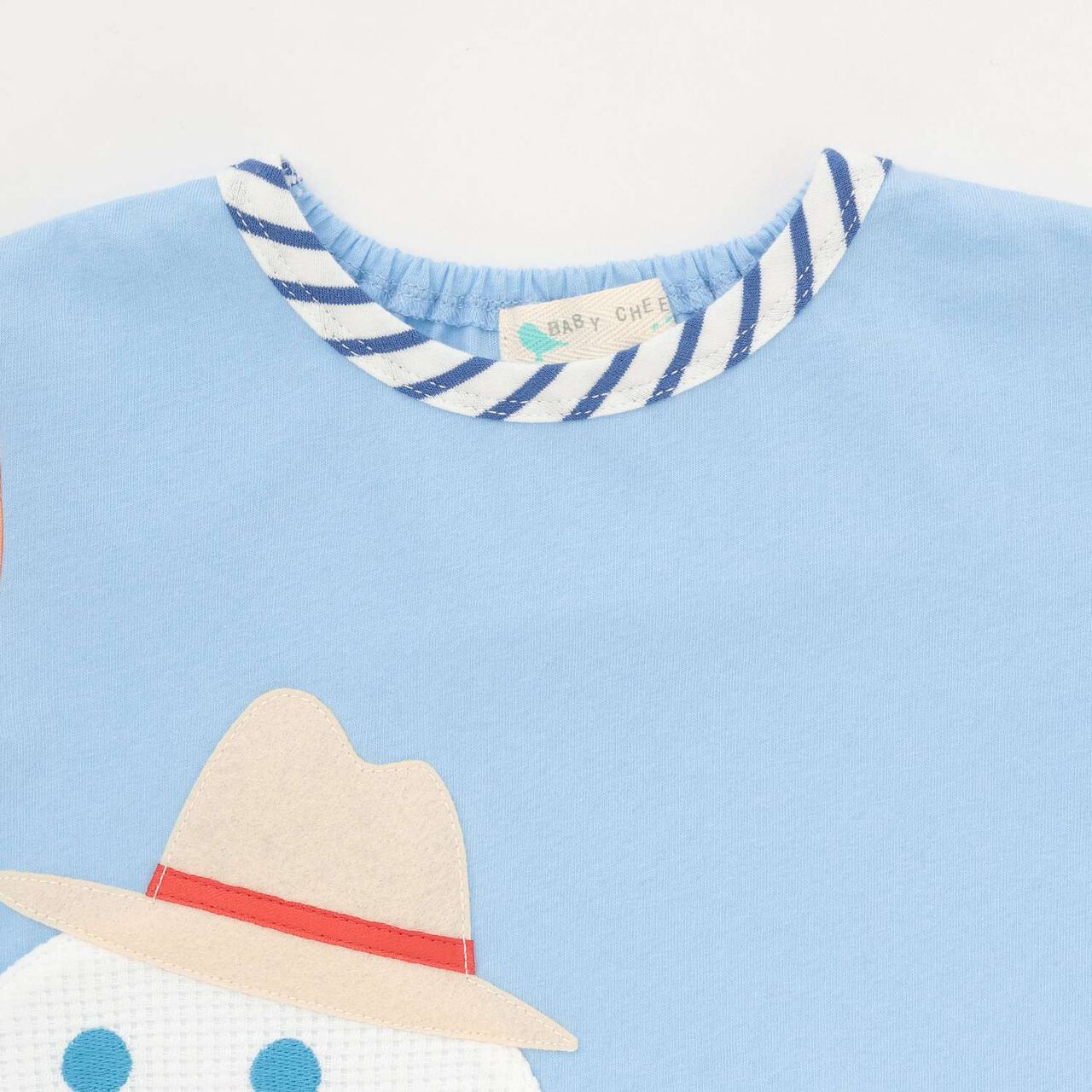 Seal Print T-Shirt,Off white, large image number 5