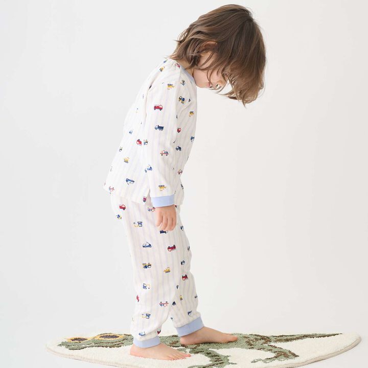 Boys Long-Sleeve Pajamas,Ivory, medium image number 1