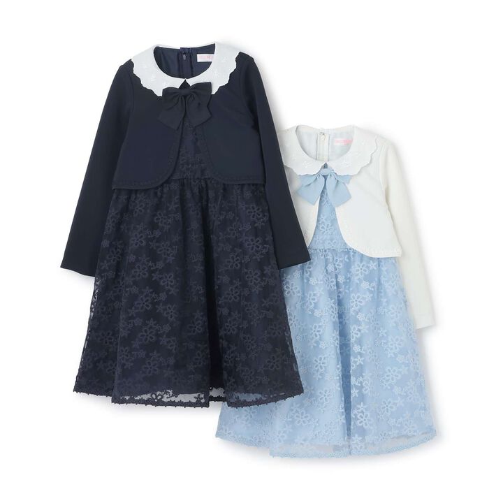 Ensemble-Style Docking Dress,Navy, medium image number 10