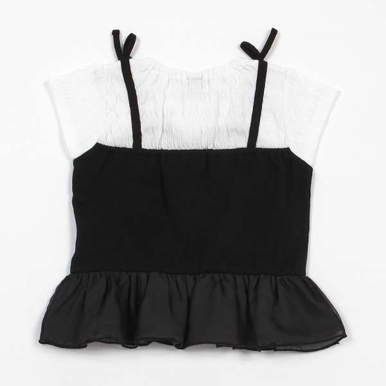 Rose Peplum T-Shirt,Light pink, large image number 3