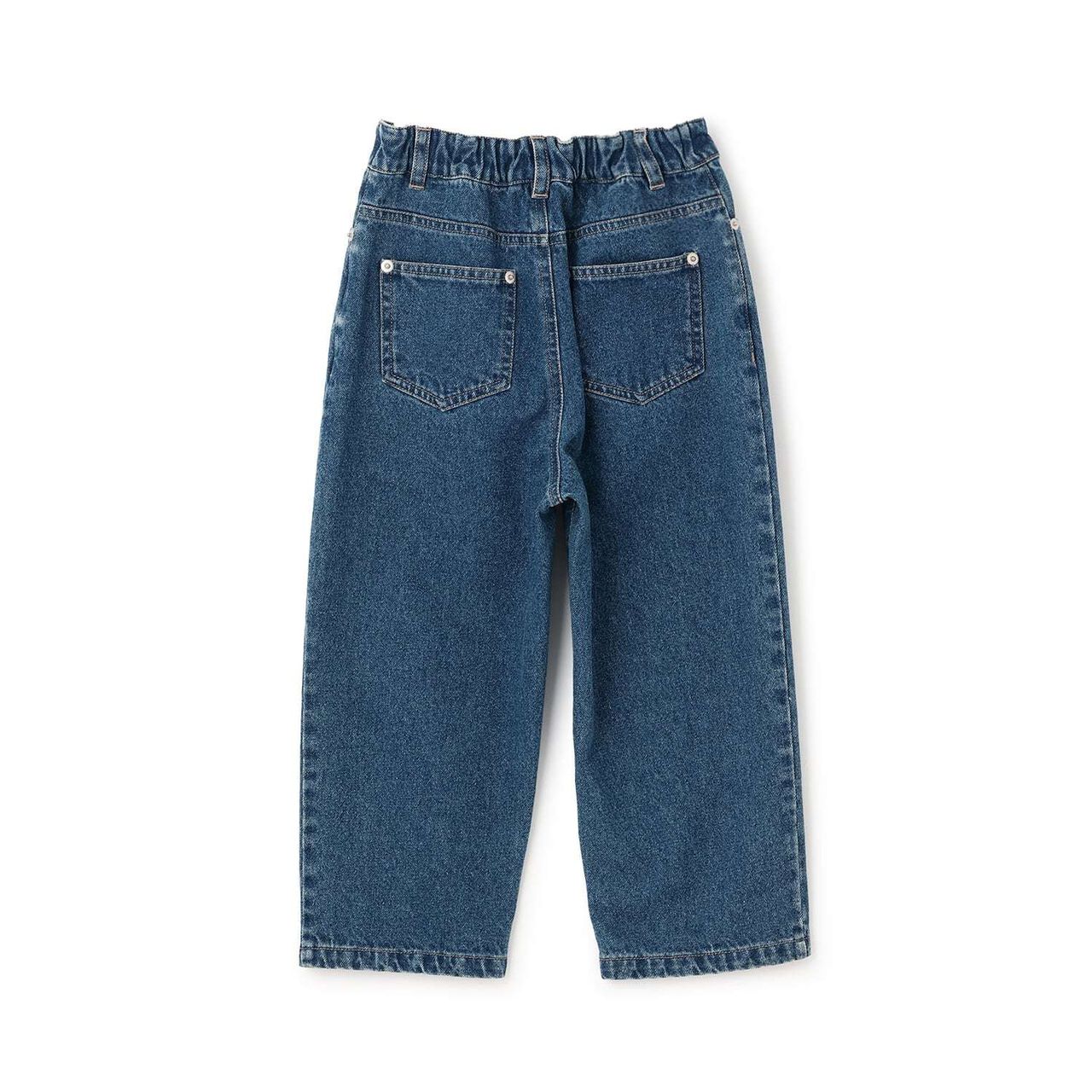 [Tomo Denim] Straight Denim Pants,Blue, large image number 2