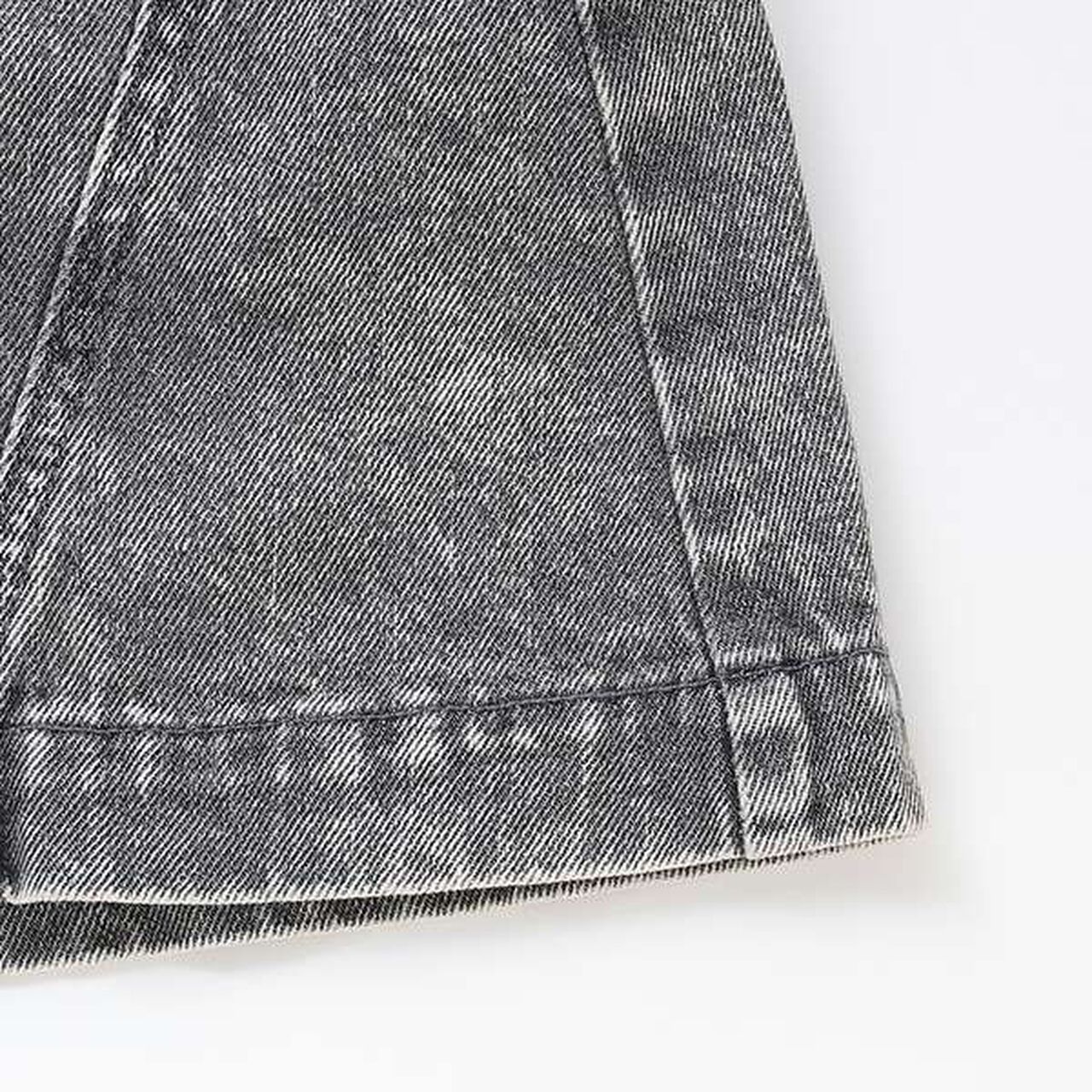 Chic Contrast Skirt,Blue, large image number 7