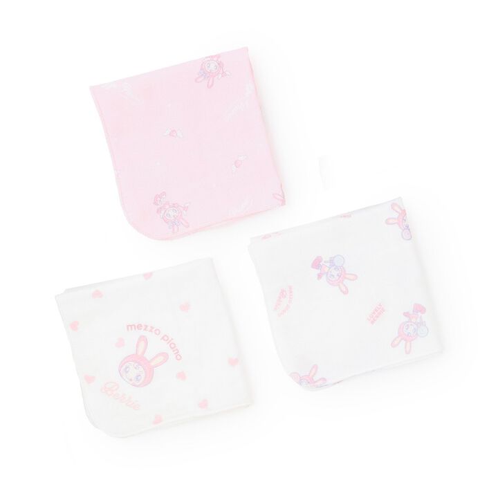 Baby Beret-chan Organic Gauze Handkerchief 3-Piece Set,, medium