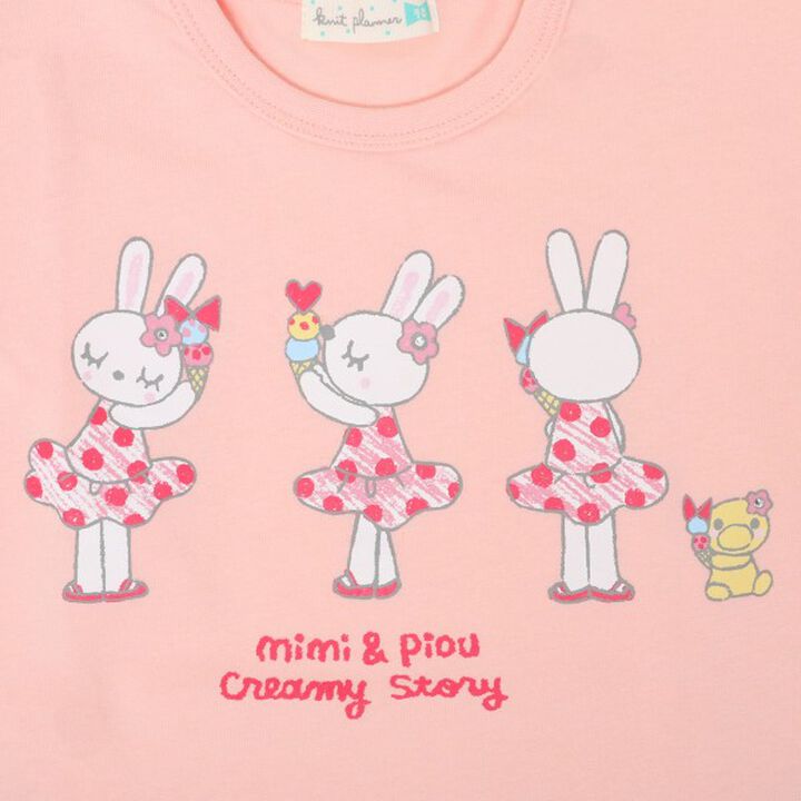 KP Ice Rabbit Print Long-Sleeve T-Shirt (80-90),Navy, medium image number 2