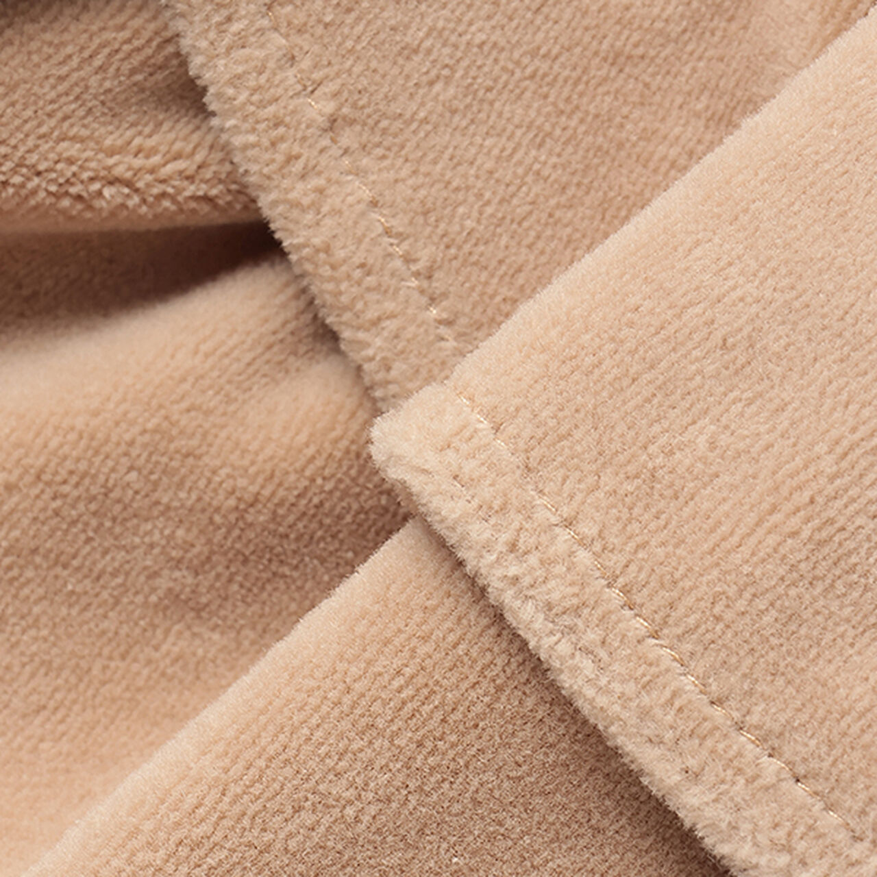 Plush Velour Coordinatable Tiered Skirt,Black, large image number 9