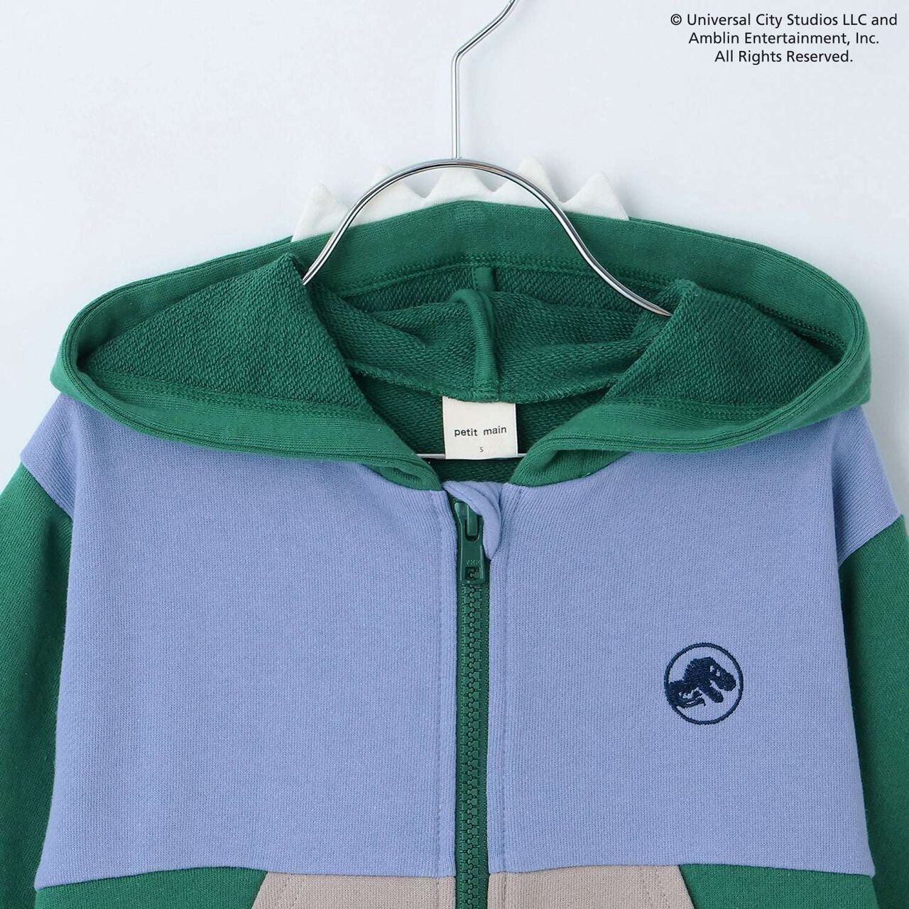 [JURASSIC WORLD] Dinosaur Hoodie,Green, large image number 8