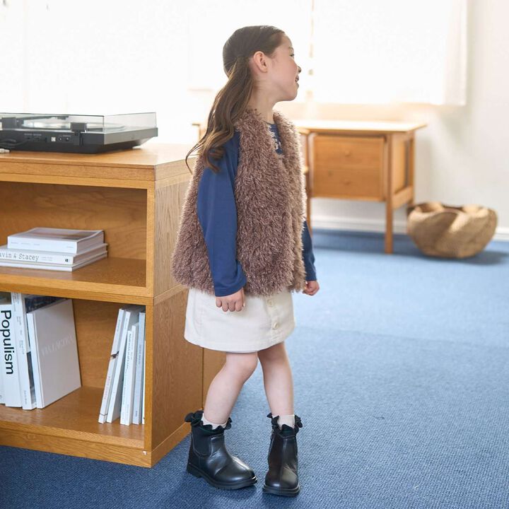 Fluffy and Soft Halloween Fur Vest,Mint, medium image number 23