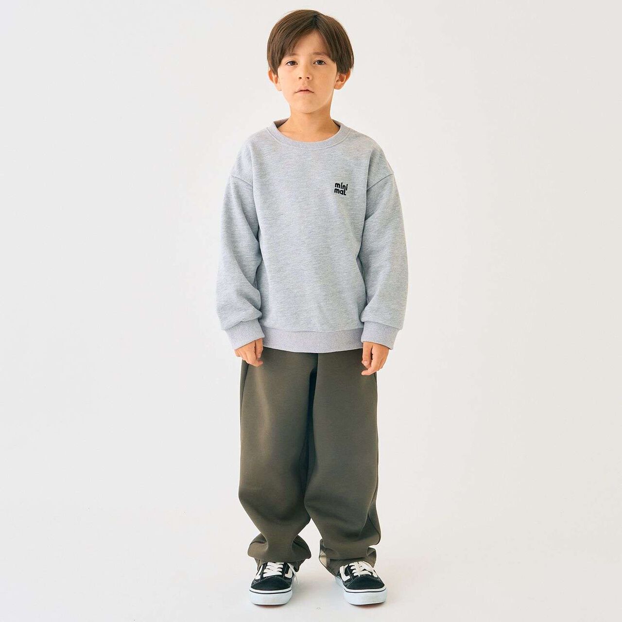 One-Point Fleece Pullover,Top gray, large image number 19