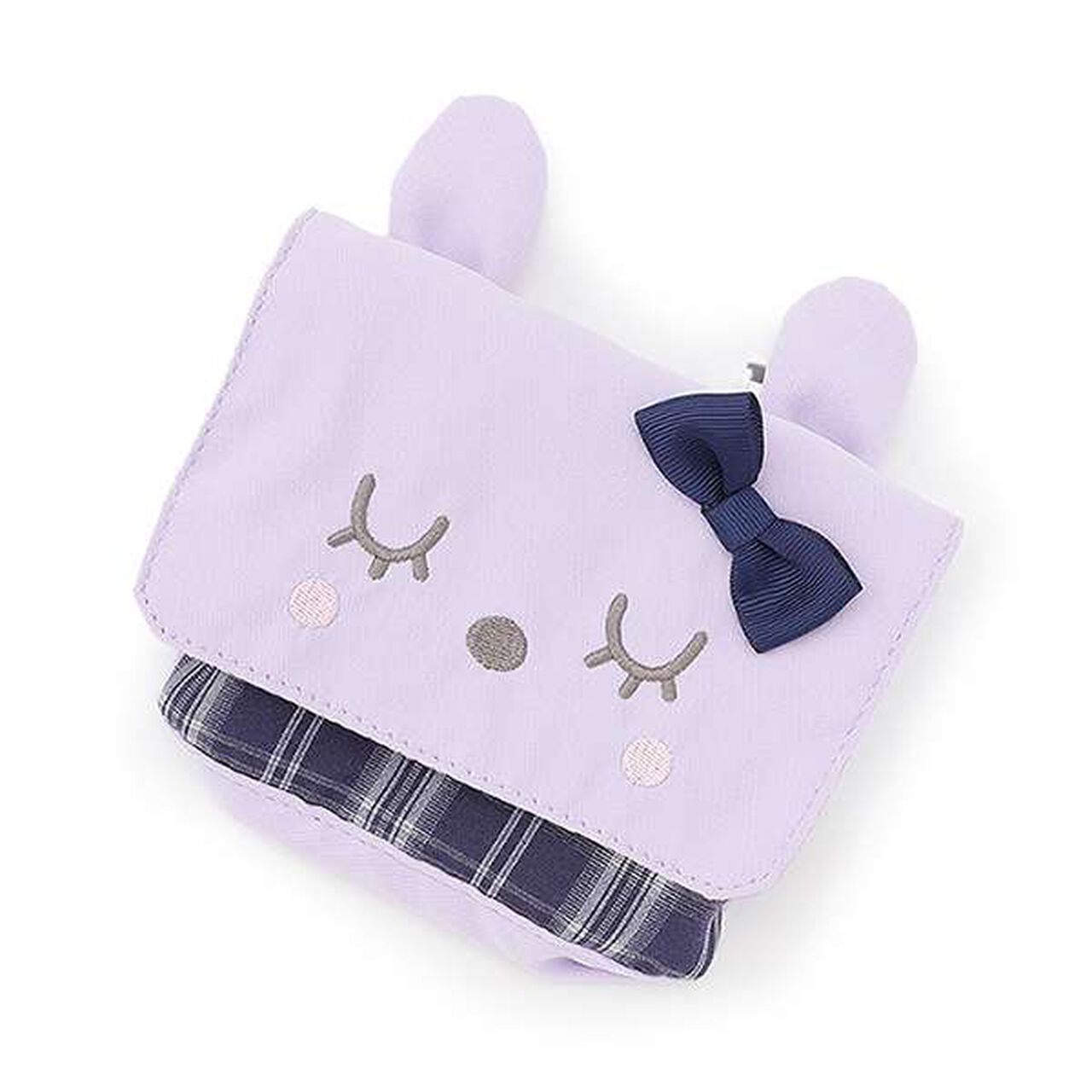 Mimi Motif Detachable Pocket,Purple, large image number 0